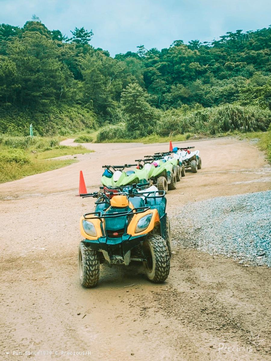 瘋玩沖繩。上山「越野摩托車」下海「古宇利」蝦蝦飯