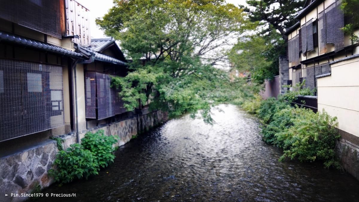 二訪京都祇園花見小路。人很多的馬路