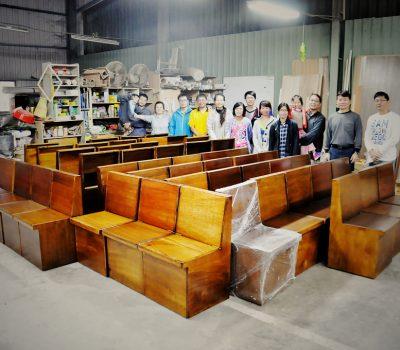 課程：『愛心手作．幸福椅靠』