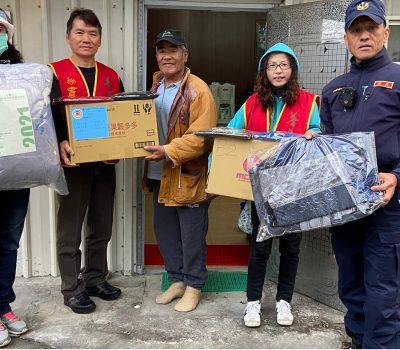 110年1月：普伽藍用愛，照亮每個需要的心-高雄六龜分局梅山派出所轉介希望家庭