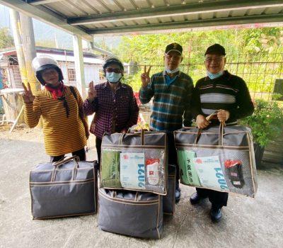 110年2月：普伽藍用愛，照亮每個需要的心-關懷送暖花蓮秀林