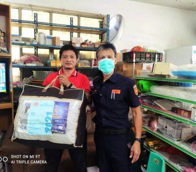 110年8月：：普伽藍偏鄉送暖所長接力傳愛協助送達