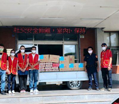 花蓮鳳林分局協助普伽藍偏鄉送暖物資發送